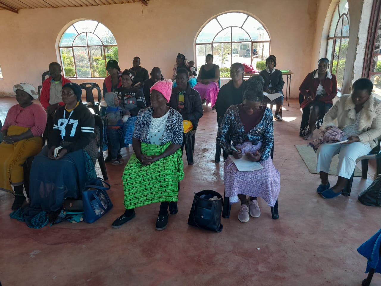 Caregiver mentorship session